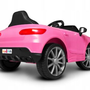 Sportowy Kabriolet joy4kids auto na akumulator z Pilot Bujak LEDy Skóra