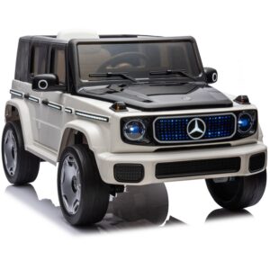 Mercedes Benz EQG Concept auto na akumulator 4x45 WAT Skóra EVA LED 12V 9Ah