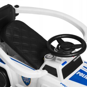 JEŹDZIK PCHACZ 4w1 Policja dla dzieci prezent na roczek światła LED