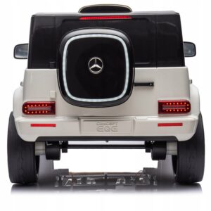 Mercedes Benz EQG Concept auto na akumulator 4x45 WAT Skóra EVA LED 12V 9Ah