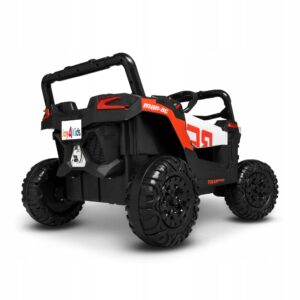 BUGGY UTV QUAD Joy4kids 4X45 WAT na akumulator LED-y Pilot kanapa skóra