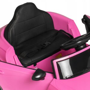 Sportowy Kabriolet joy4kids auto na akumulator z Pilot Bujak LEDy Skóra