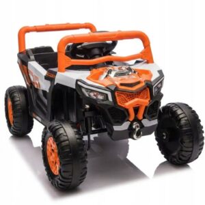 BUGGY UTV QUAD Joy4kids 4X45 WAT na akumulator LED-y Pilot kanapa skóra