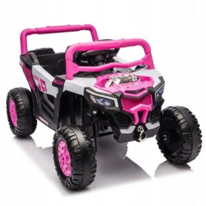 BUGGY UTV QUAD Joy4kids 4X45 WAT na akumulator LED-y Pilot kanapa skóra