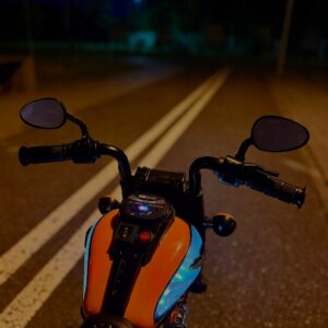 STABILNY motor na akumulator 12V 90W LEDy AMORTYZATOR MOTOCYKL MOTOREK
