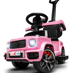 Jeździk Joy4kids z Kołyską Rączka GUMOWE KOŁA MELODIE ŚWIATŁA