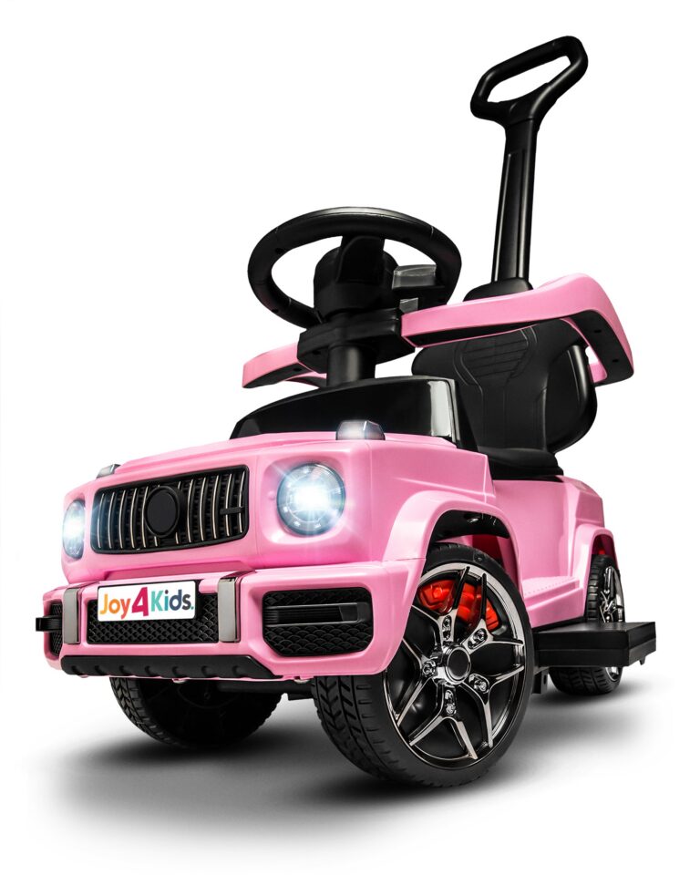 Jeździk Joy4kids z Kołyską Rączka GUMOWE KOŁA MELODIE ŚWIATŁA