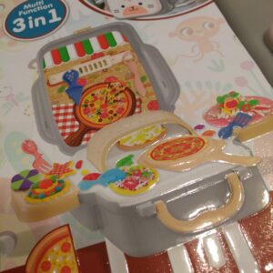 CIASTOLINA Pizza PLECAK KOTEK KUCHNIA stolik PIZZA Zestaw do robienia PIZZY