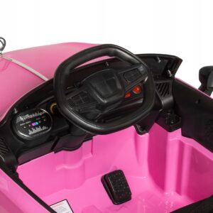 Sportowy Kabriolet joy4kids auto na akumulator z Pilot Bujak LEDy Skóra