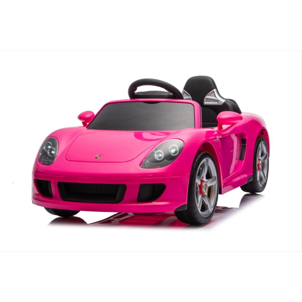 PORSCHE CARRERA GT SKÓRA KOŁA EVA 12V 7ah auto na akumulator dla dzieci